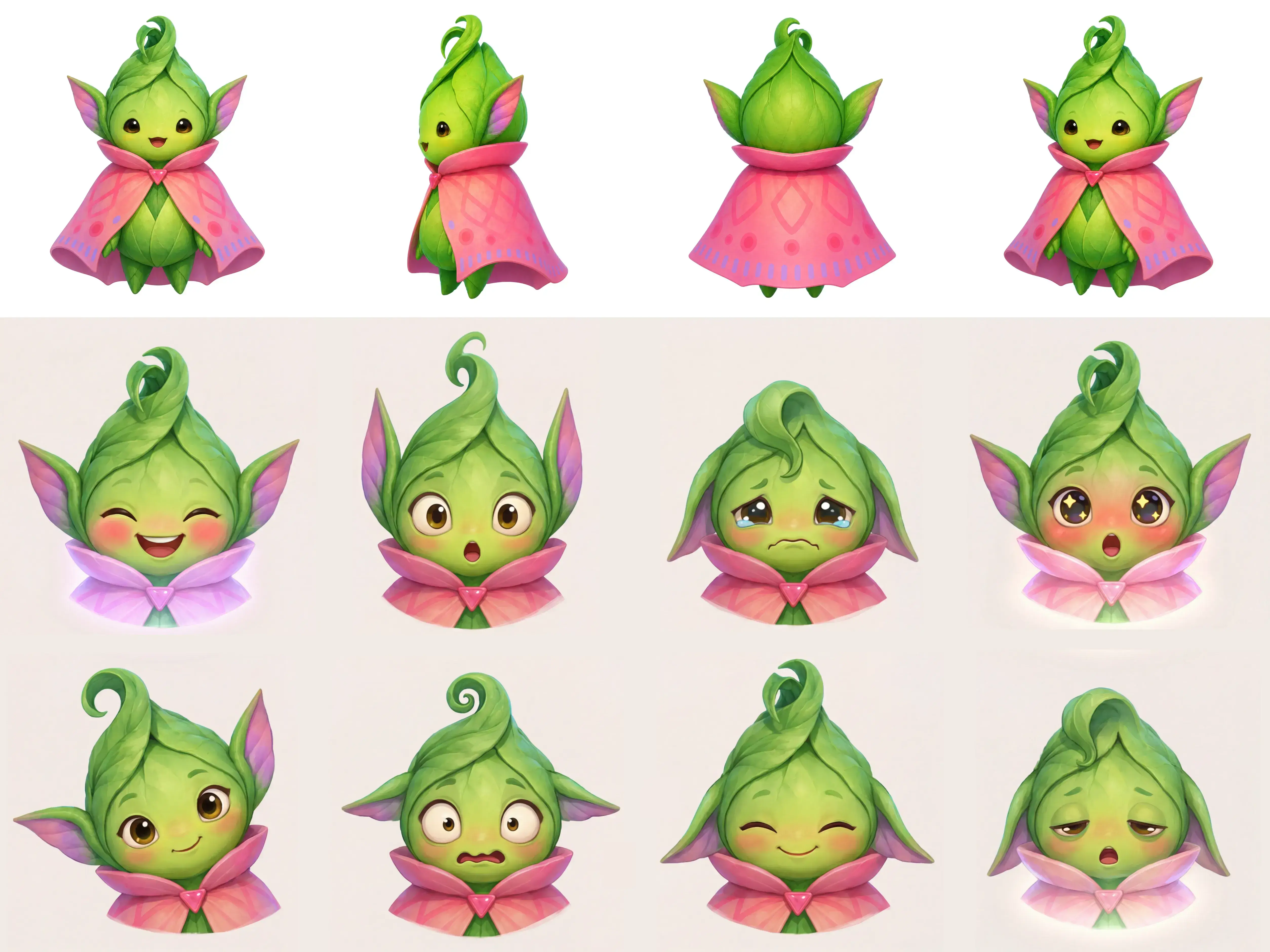 Tiny Boo emotions